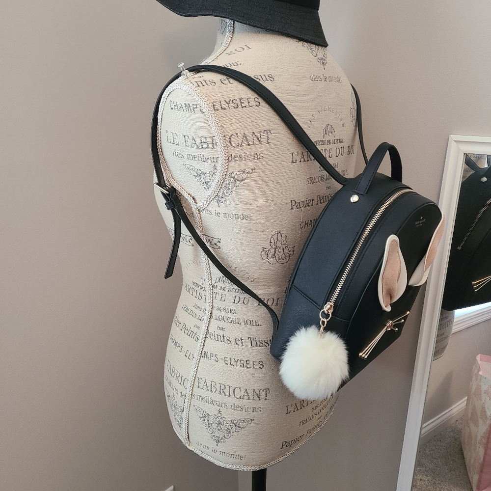 Kate Spade Hop To It Rabbit Sammi Backpack - Picture 3 of 11